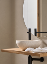 Terrazzo Waskom Venecia Wit 35x35x12 cm